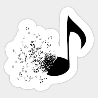 Lost into the Music Sticker